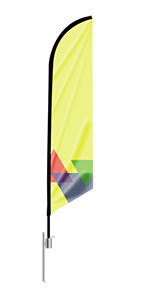 Feather Angled Flag